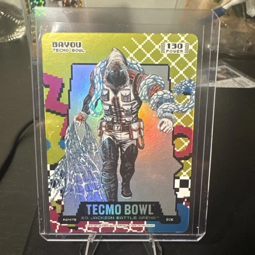 Bayou Tecmo Bowl Bo Jackson Battle Arena 115 Power Brawl Rad 80\'s RD745