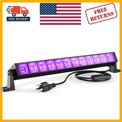 Dynamic 40W Black Light Bar - Perfect for Parties & Body Paint with Plug & Play