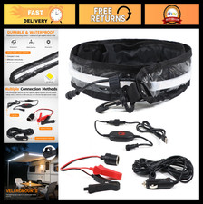 12V 4ft LED Light Strip for RV Awning - 140 SMD, Waterproof, 1200 Lumens, Flexib