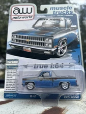 Autoworld 1981 Chevrolet Silverado 1 Of 2496  Pickup 1:64 auto world exclusive