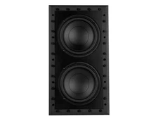 Monolith Dual 8in In-Wall Subwoofer Passive Paintable Easy Install Powerful Bass