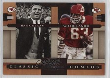 2008 Donruss Classics Classic Combos 351/1000 Hank Stram Willie Lanier HOF 0ty6