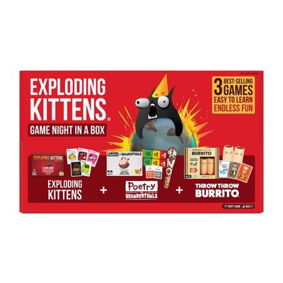 Exploding Kittens Game Night in a Box - English Version 