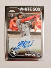 Bryan Ramos 2024 Topps Chrome RC AUTO Rookie AUTOGRAPH St. Louis Cardinals  z37