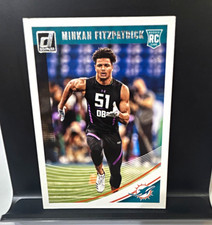 Panini 2018 Donruss Minkah Fitzpatrick Rookie Card #353 Miami Dolphins Football. rookie card picture