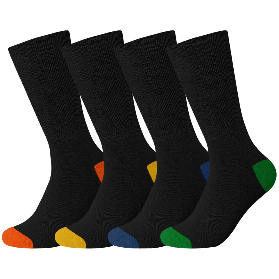 Dafi Soft 4 Pairs Extra Wide Diabetic Cotton Socks Size S M L XL Turkey