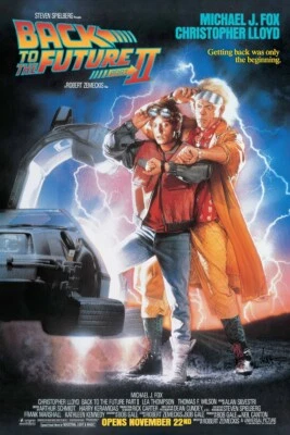 Back To The Future II - Movie Poster (Regular - Bttf Part 2) (Size 24" X 36")