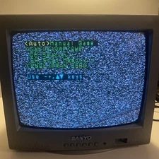 Sanyo DS13204 13" CRT TV - No Remote