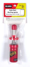 DU-BRO KWIK-START GLO-PLUG IGNITOR WITHOUT CHARGER ( CAT. # 841 )