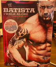 WWE: Batista - I Walk Alone (DVD, 2009, 3-Disc Set) for sale