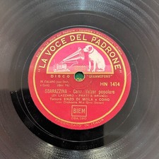 78 giri 10'' enzo di mola - stanotte amore/sbarazzina