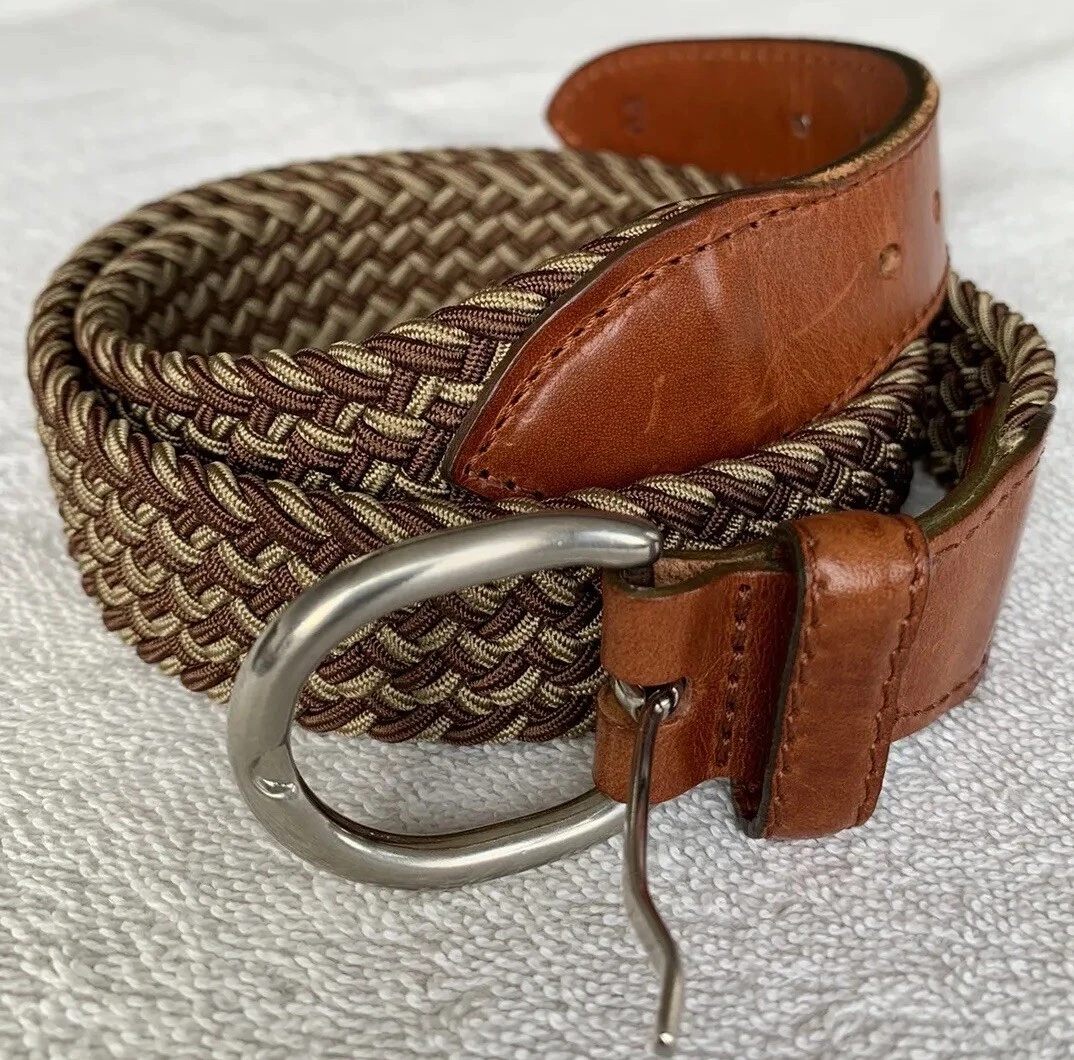 Cintura elegante in vitello nappato marrone