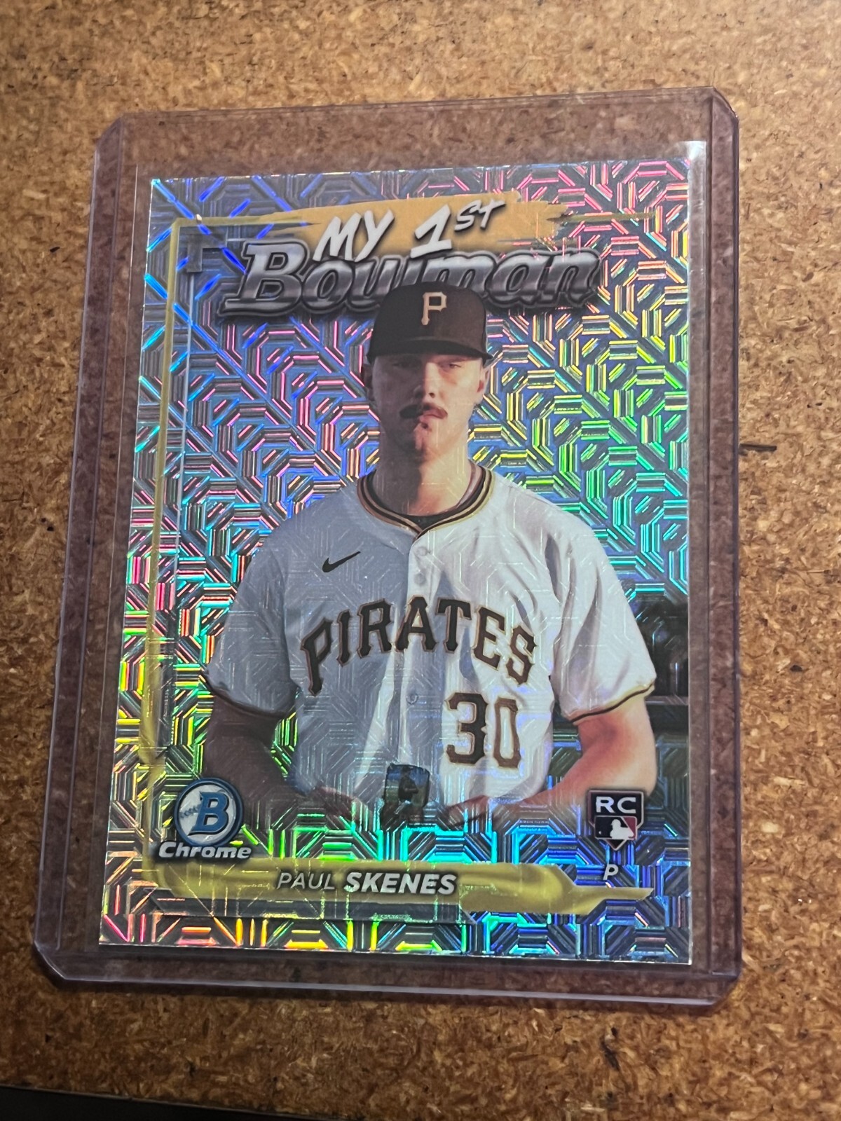 2024 Bowman Chrome My 1st Bowman Mega Mojo # M1B-36 Paul Skenes RC