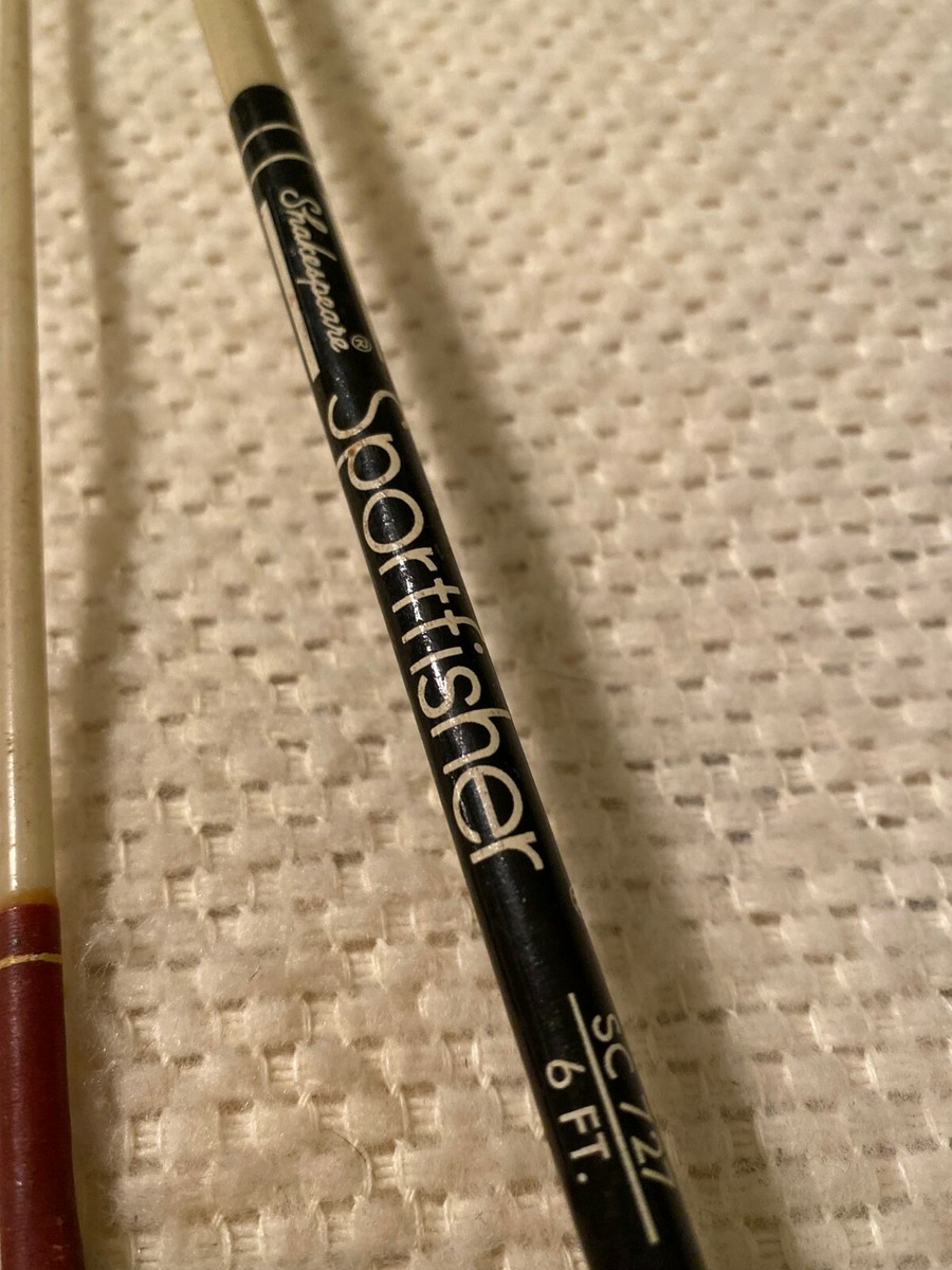 Vintage Shakespeare Sport Fisher SC 727 Spinning Rod | eBay