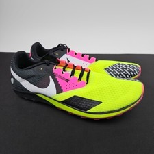 Nike Rival XC 6 Cross Country Spikes Volt/Black/Hyper Pink DX7999-700 Men's 9.5