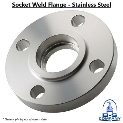Socket Weld Flange 1//2/" 150 Raised Face S//40 Stainless Steel 304//304L SS A//SA182