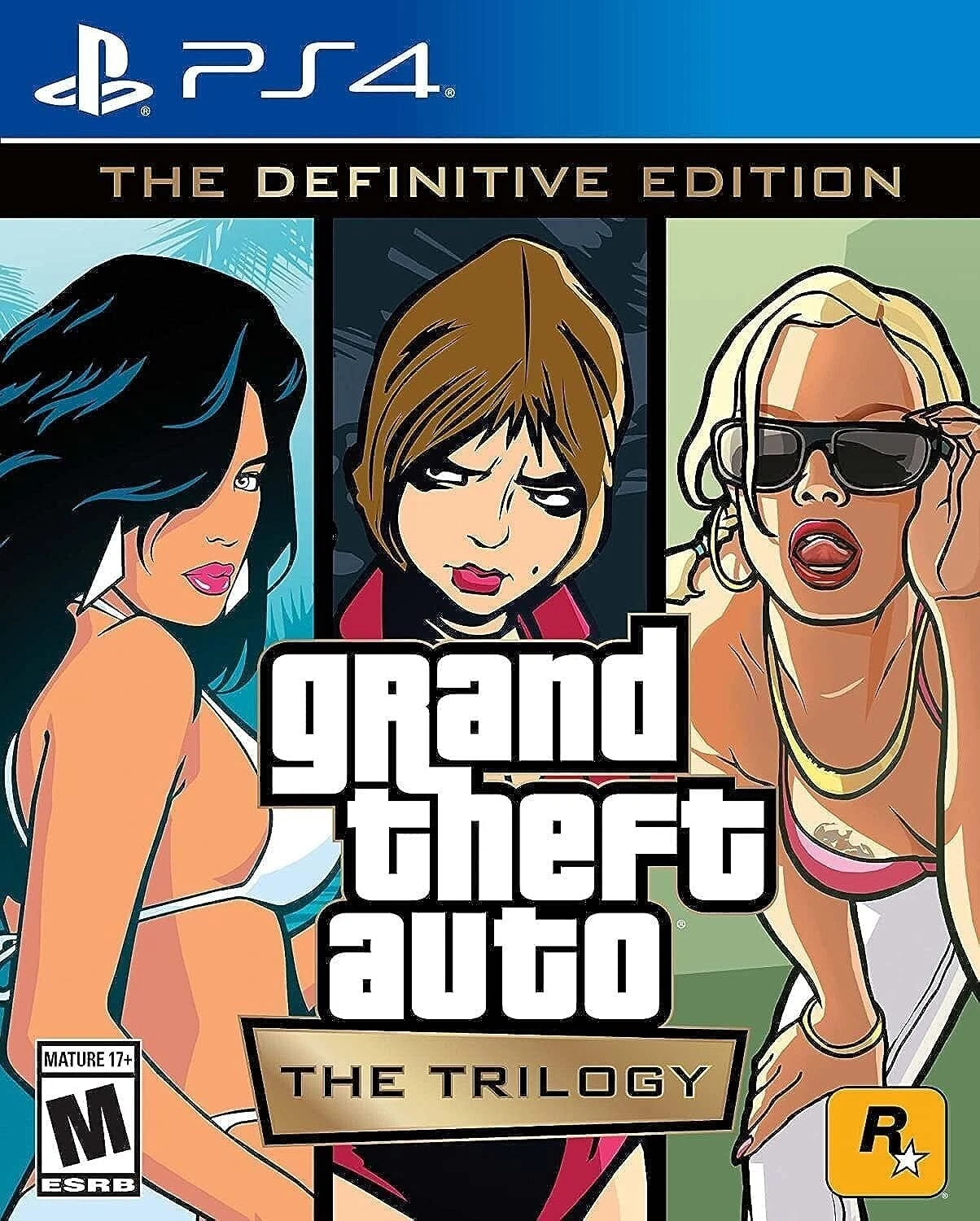 Grand Theft Auto The Trilogy - The Definitive Edition - PlayStation 4 , NEW