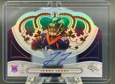 2020 PANINI CHRONICLES CROWN ROYALE #CR-14 JERRY JEUDY AUTO BRONZE PRIZM /49 RC