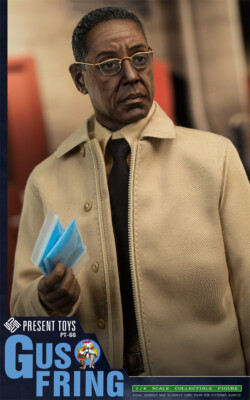 PRESENT TOYS Breaking Bad Gus Fring Action Figure 1/6 Scale Model