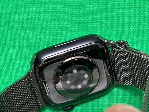 Apple Watch Series 8 41mm Mitternacht - Battery: 100% Zustand: Gut Gebraucht - Zdjęcie 11 z 11