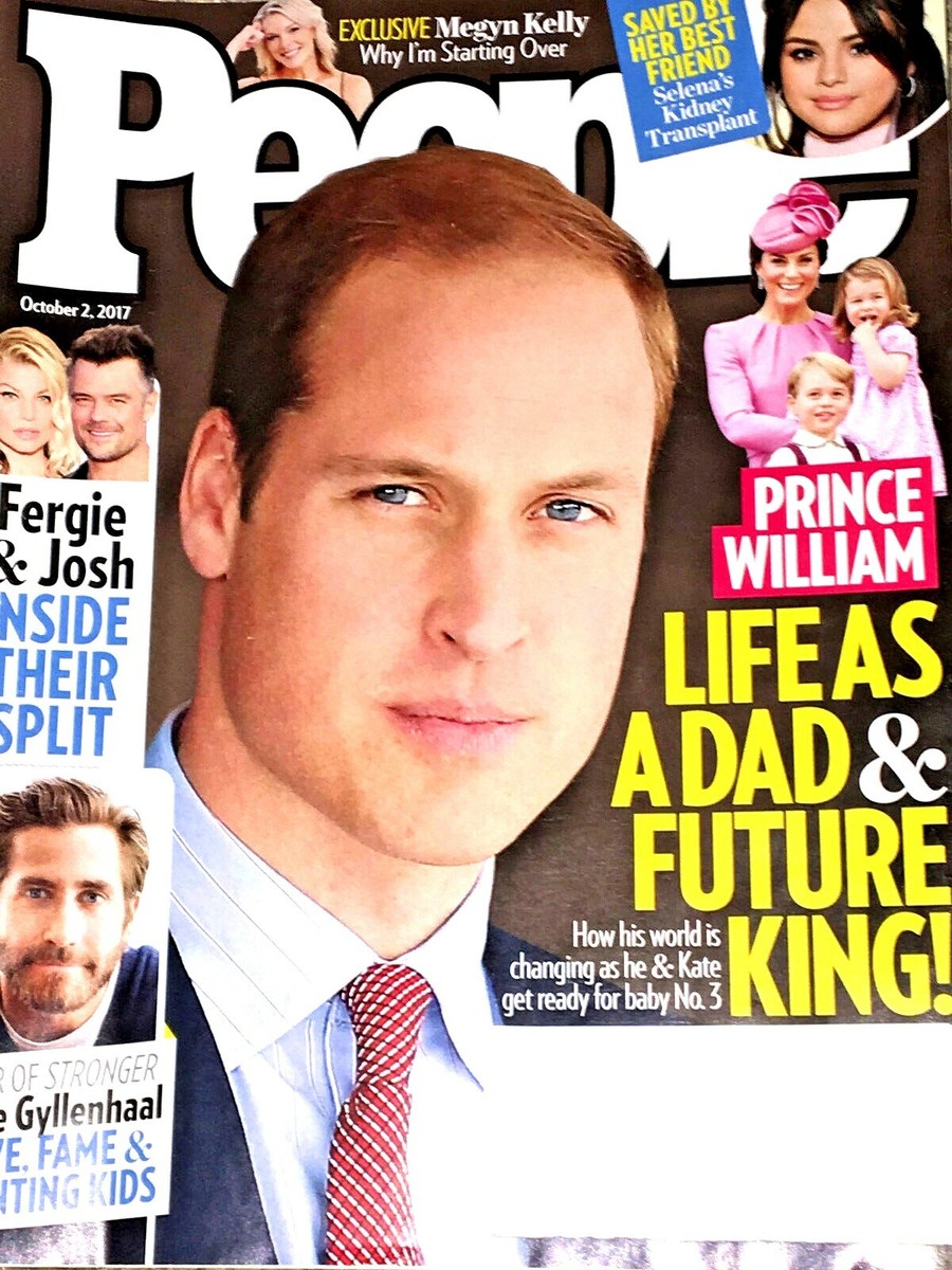 PEOPLE MAGAZINE October 2, 2017 PRINCE WILLIAM Life As Dad