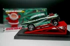 Hot Wheels 55’ Chevy Bel Air Gasser Green Holidays Custom Made W/ Display b