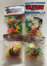 Vintage Tim Mee Cowboy & Indians Figures