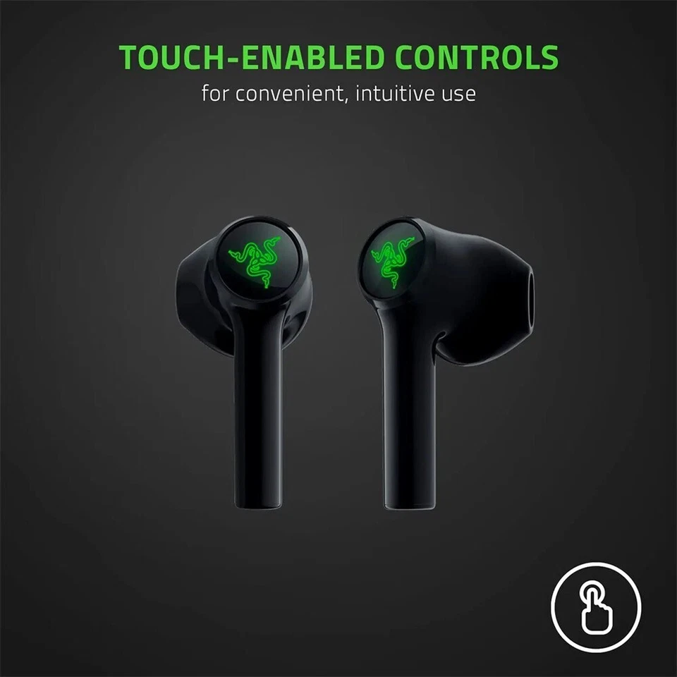 Razer Hammerhead True Wireless X Bluetooth 5.2 Gaming Mode In-Ear Earbuds NEW - Image 4 of 4