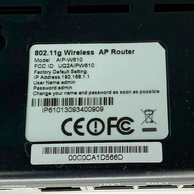 Alfa AIP-W610-802.11G WLAN AP/Router - Immagine 4 di 4