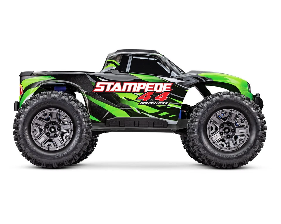Traxxas Stampede 4x4 grün BL-2S Brushless TRX67154-4-GRN  - Bild 2 von 4