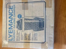 12 inch ROUND -  LYEMANCE  Energy Sav Chim Damper - (For top of Chimney) CF12130