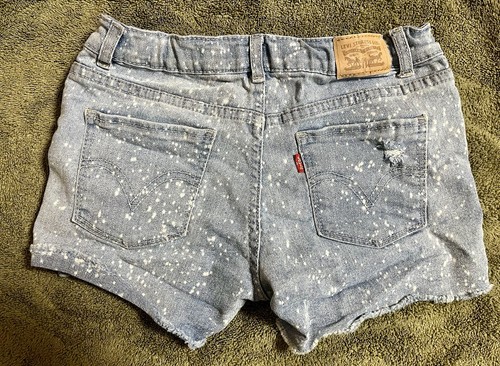 Levi’s Girls Shorts Shorty Short Size 12 - Picture 6 of 8