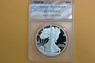 2006-W 1oz Proof Silver American Eagle ANACS PR70