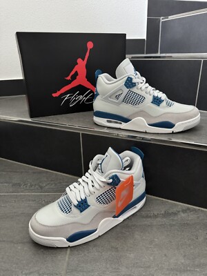 Nike Air Jordan 4 Retro EU Größe 42,5 US9 2024 Military Blue