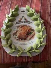 NEW Prepara Poseable Roasting Laurel Food Safe Silicone