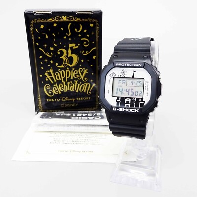 CASIO / 腕時計/デジタル/ラバー/WHT/BLK/DW-5600VT/Tokyo Disney Resort15周 s-l400.jpg