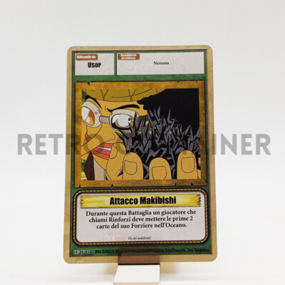 Karte One Piece TCG 2004 Vintage Bandai - CE-W07 Attacco Makibishi