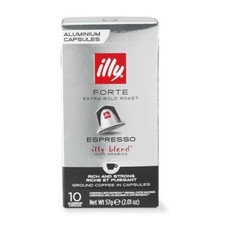 10 illy Coffee Pods Capsules Compatible with Nespresso Original Line