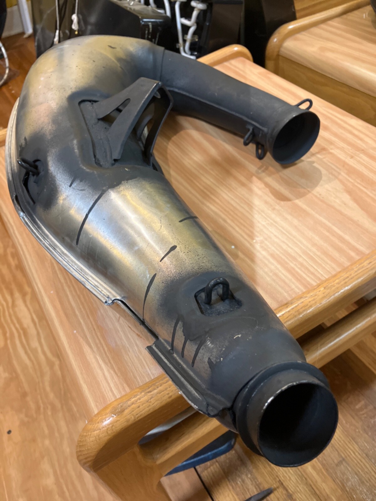 Polaris AXYS RMK 800 Exhaust Pipe and Silencer OEM 262375 for sale 