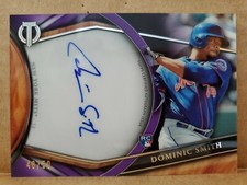DOMINIC SMITH  2018 Topps Tribute Rookie Autograph #48/50
