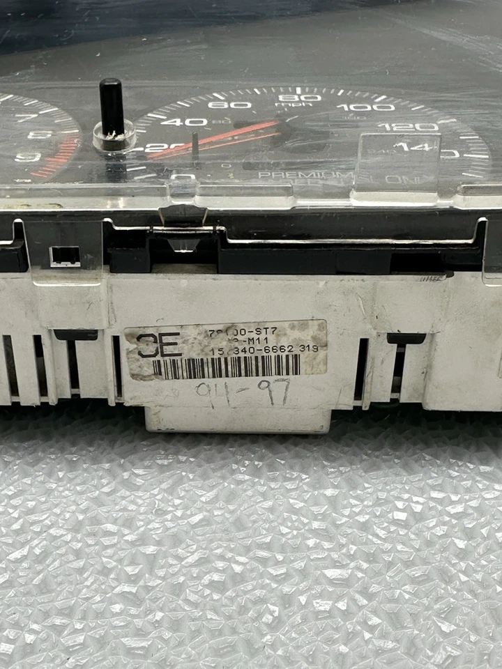 ACURA INTEGRA GSR B18C1 DC2 OEM Calibre Cluster Velocímetro 106K millas! 94-97 Foto 3 de 4