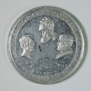 1892 Esposizione Colombiana Esposizione Mondiale Souvenir Baby Ruth così chiamato dollaro HK 241