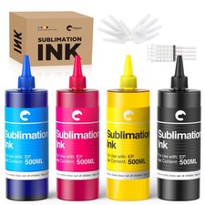 Sublimation Ink Refill 2000ml 4-Color Heat Transfer for ET2760 ET2720 WF7710 C88