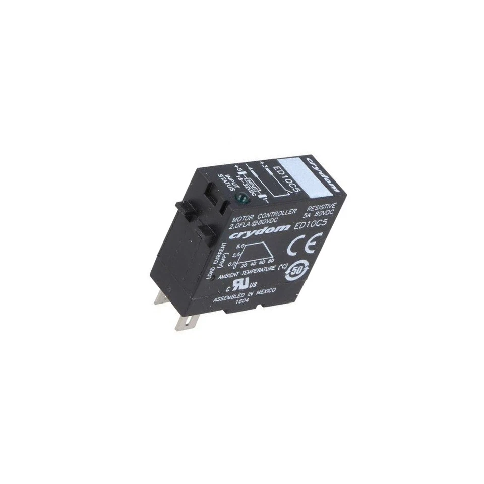 ED10C5 Relay: Semiconductor VAT: 18-32VDC 5A 1-80VDC Socket CRYDOM - Image 1 of 1