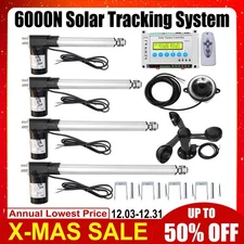 Electric Solar Panel Tracking Tracker 6000N Dual Axis Complete Solar Track Kits