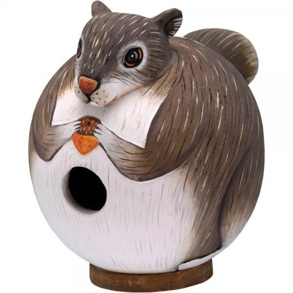 Round Gord-O Wood Birdhouse