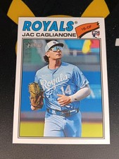 Jac Caglianone Rookie #136 2026 Topps Heritage Kansas City Royals 