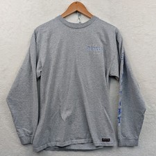 VTG Jansport T-Shirt Men's M Gray Kentucky Wildcats Long Sleeve Made in USA 90s