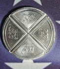Pop Bullion 1 oz Divisible Silver Round 1 oz  .999  Fine Silver