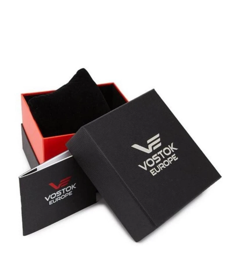 VOSTOK EUROPE Hombres Analógico Automático Informal Reloj Clásico Vestido Esfera Verde Impermeable Foto 3 de 4